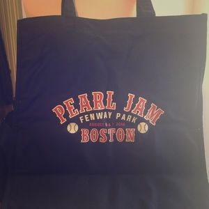 Pearl Jam Tote Bag from Fenway Park 2016