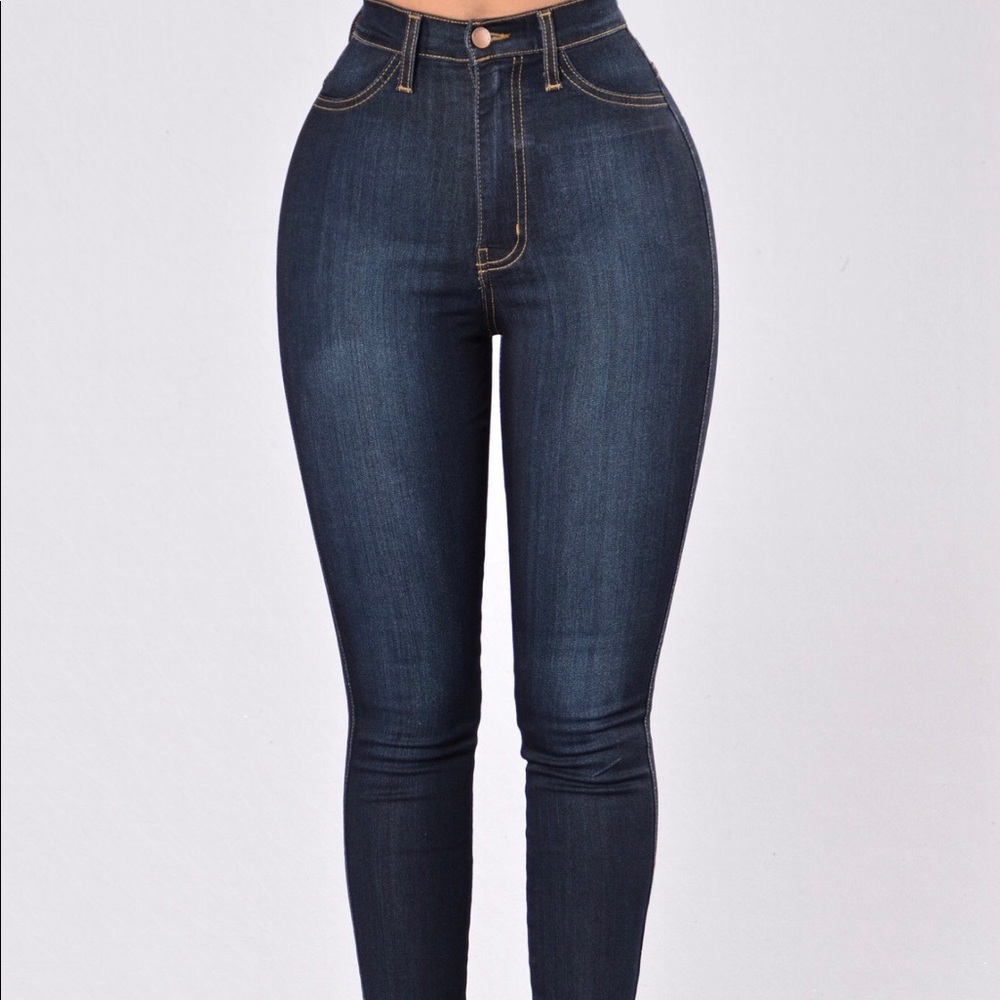 High waist jeans