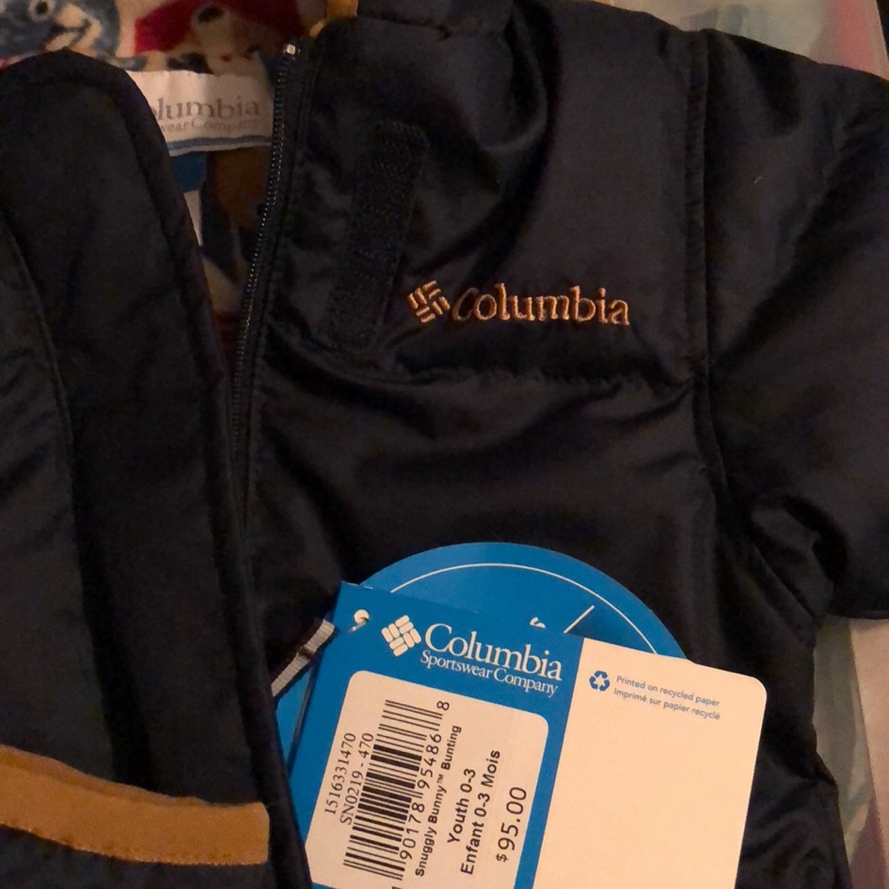 BABY BOY COLUMBIA WATER RESISTANT SNOW SUIT