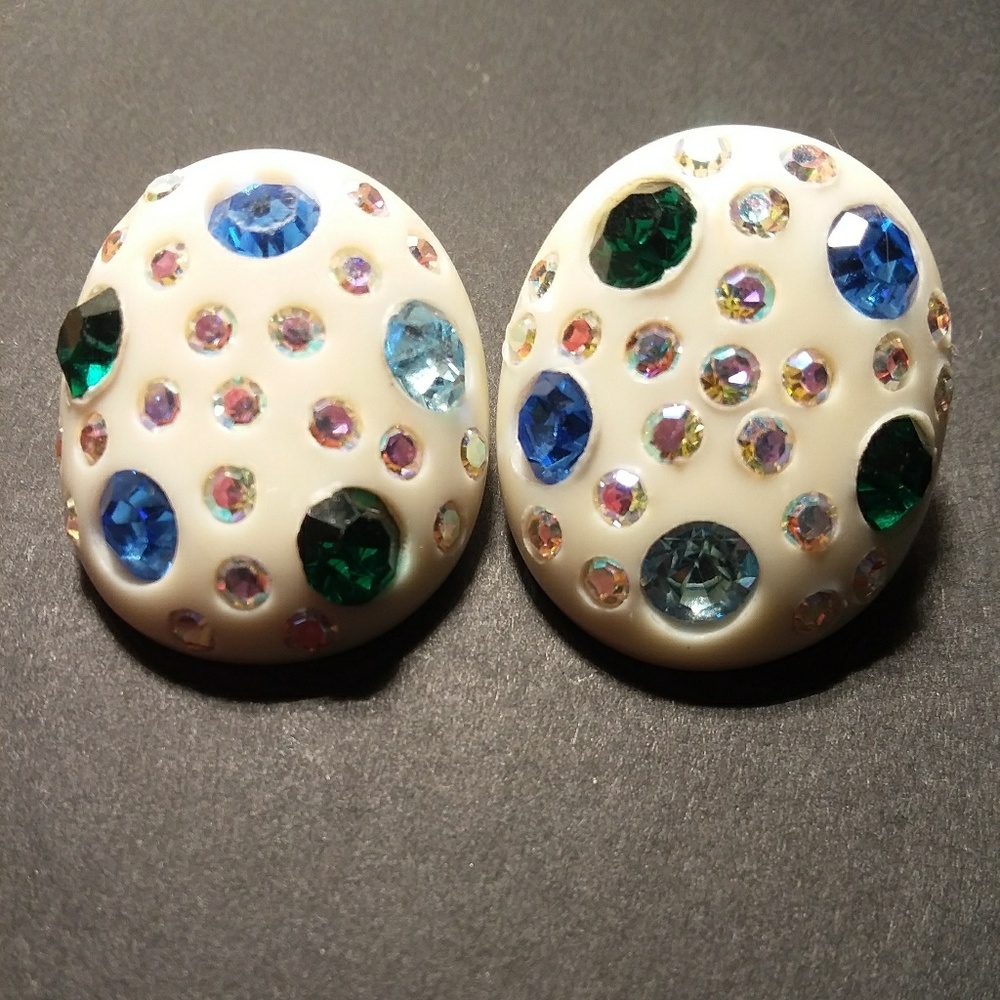 WEISS Earrings SOLD WITH BRACELET