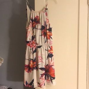 Floral knee length dress