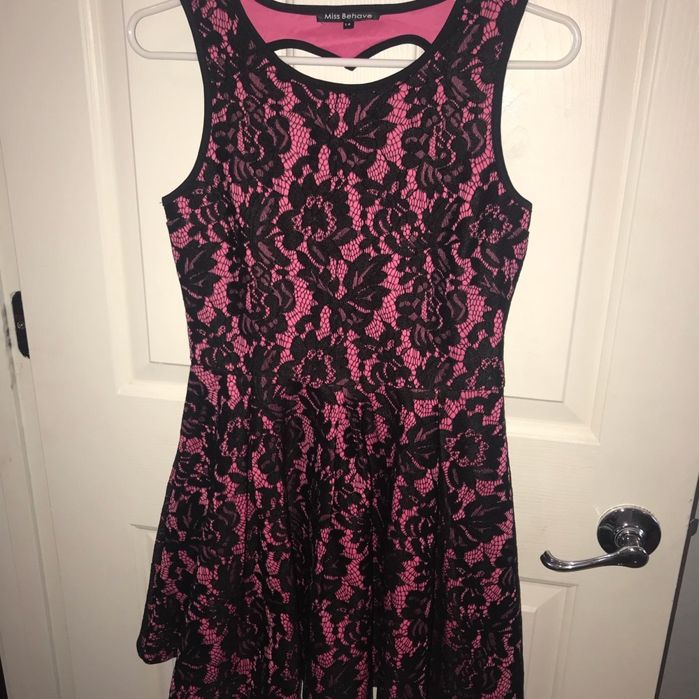 MissBehave Girls Sweet heart Dress