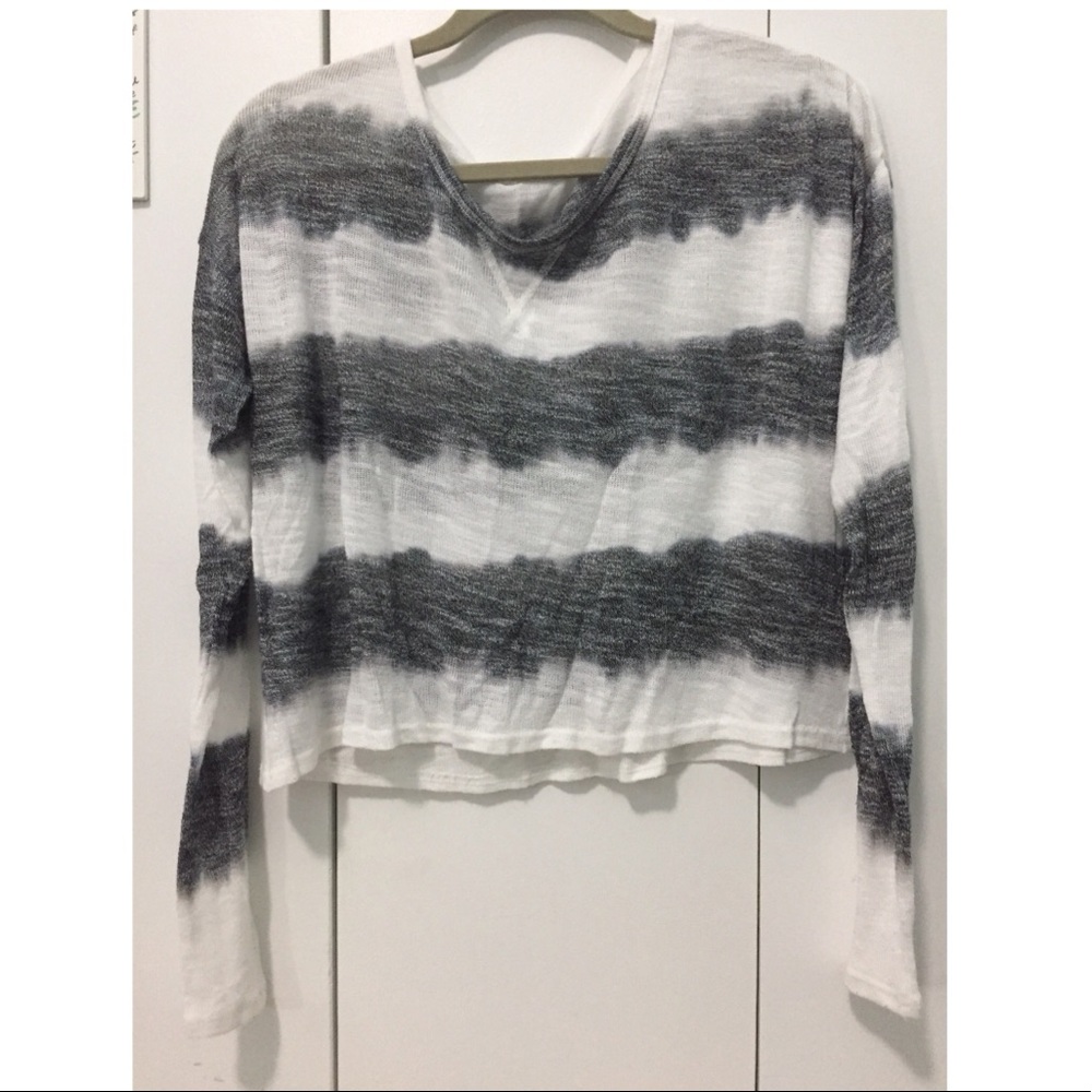 Striped Long Sleeve Top