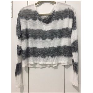 Striped Long Sleeve Top