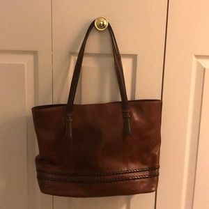 Tignanello brown leather bag