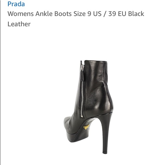 Prada Ankle Boots, brand new never worn, size 10. - Picture 2 of 2
