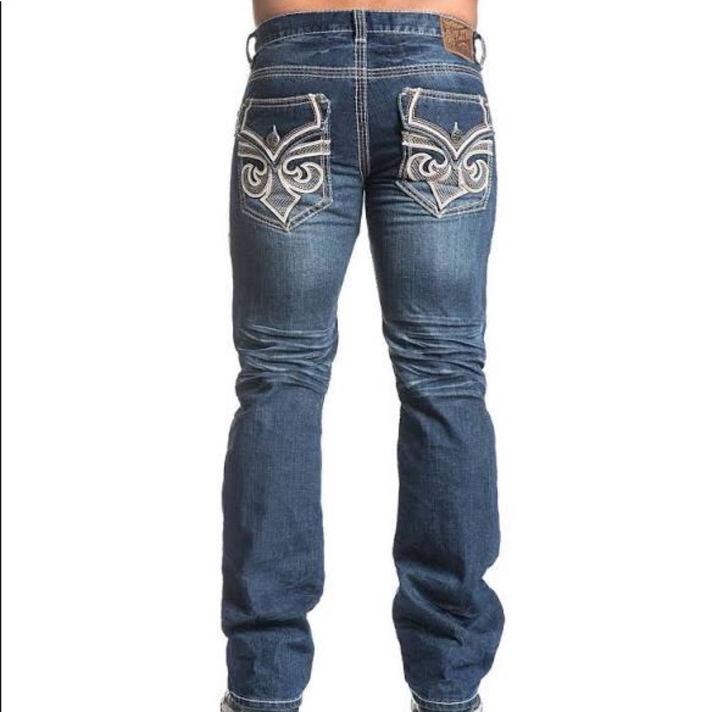 🆕Affliction Jeans -Blake Fleur Frisco Men’s Jeans - Picture 2 of 11