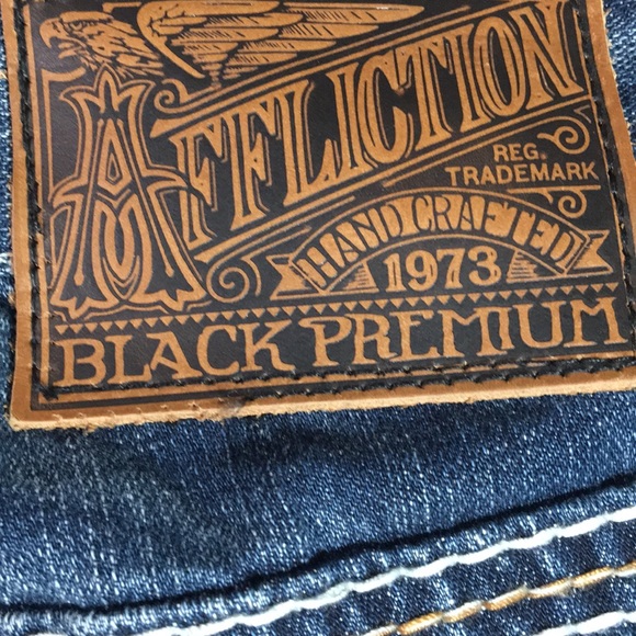 🆕Affliction Jeans -Blake Fleur Frisco Men’s Jeans - Picture 7 of 11
