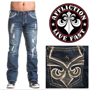 Affliction Jeans -Blake Fleur Frisco Men’s Jeans