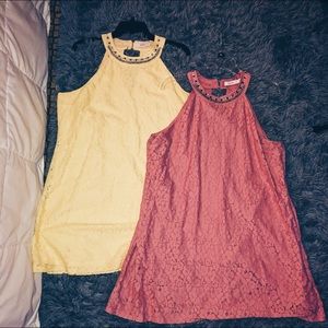 Candie’s Halter Shift Dresses