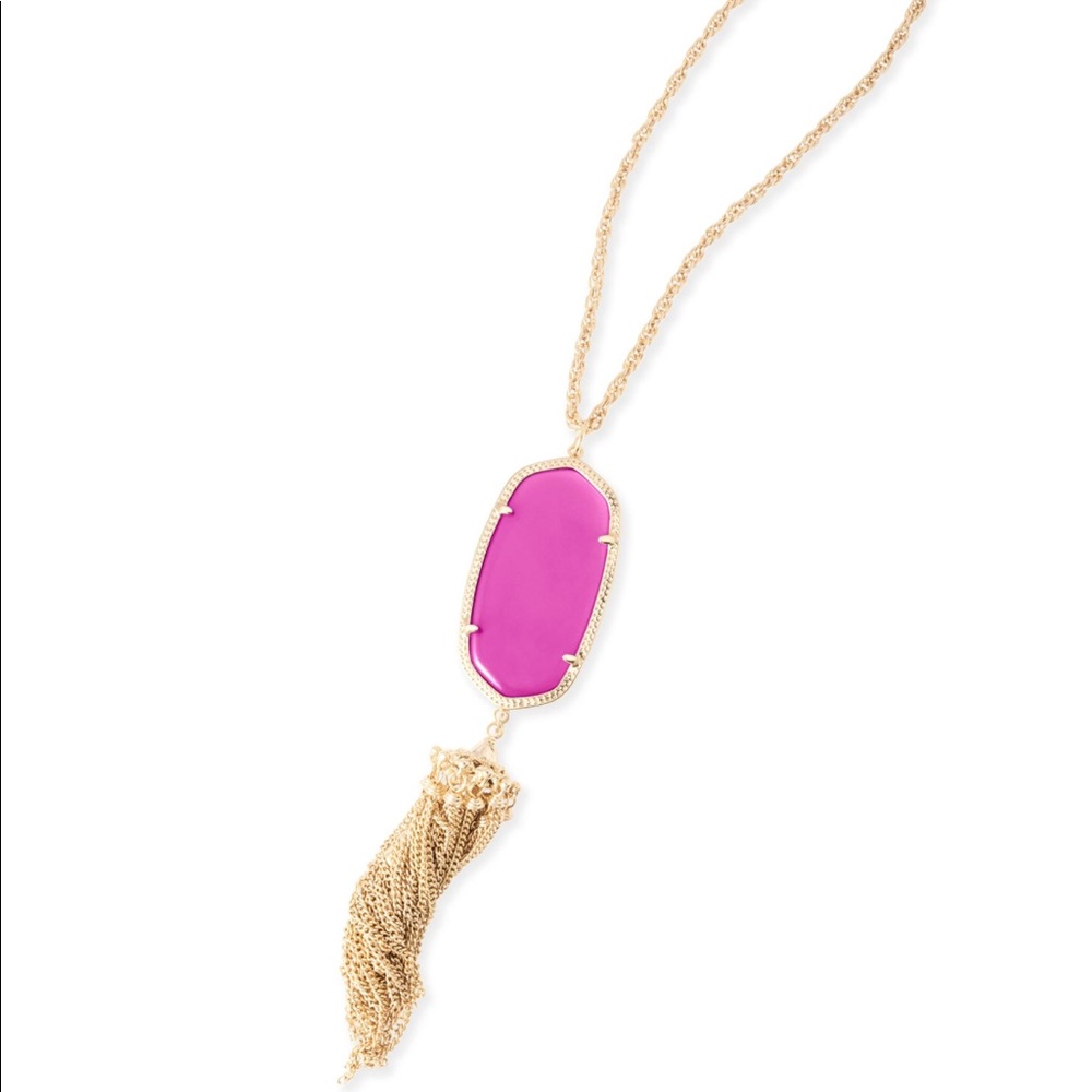 Kendra Scott Rayne Necklace Magenta