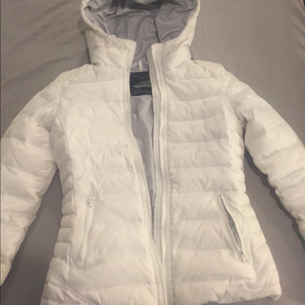 American eagle puffer jacket x-small
