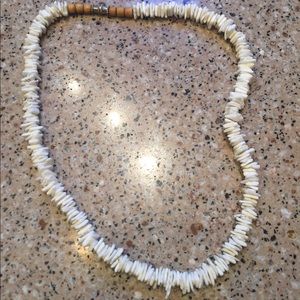 White Puka Shell Necklace