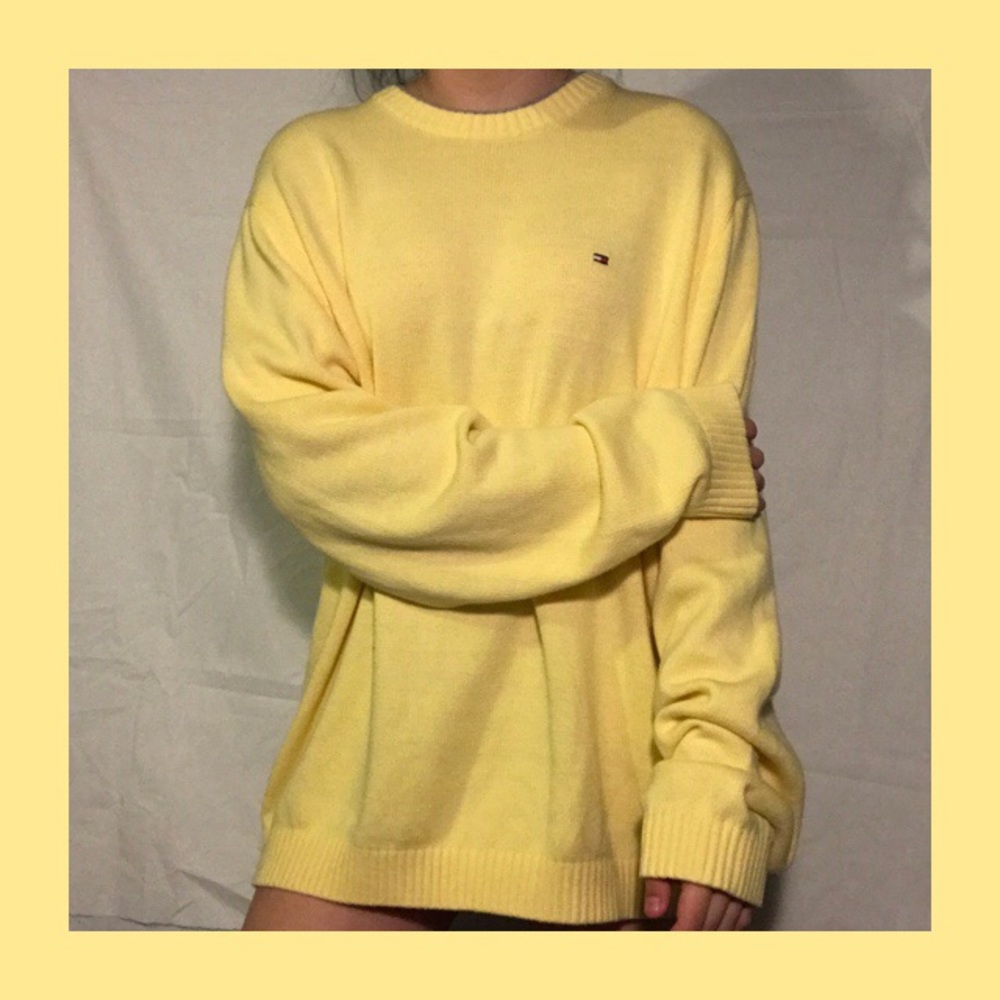 Vintage? Yellow Tommy Hilfiger Sweater