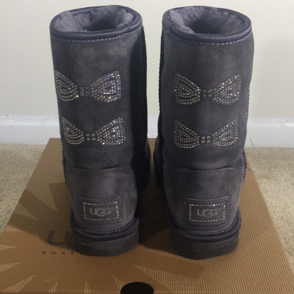UGG Classic Bow bling - Picture 1 of 5