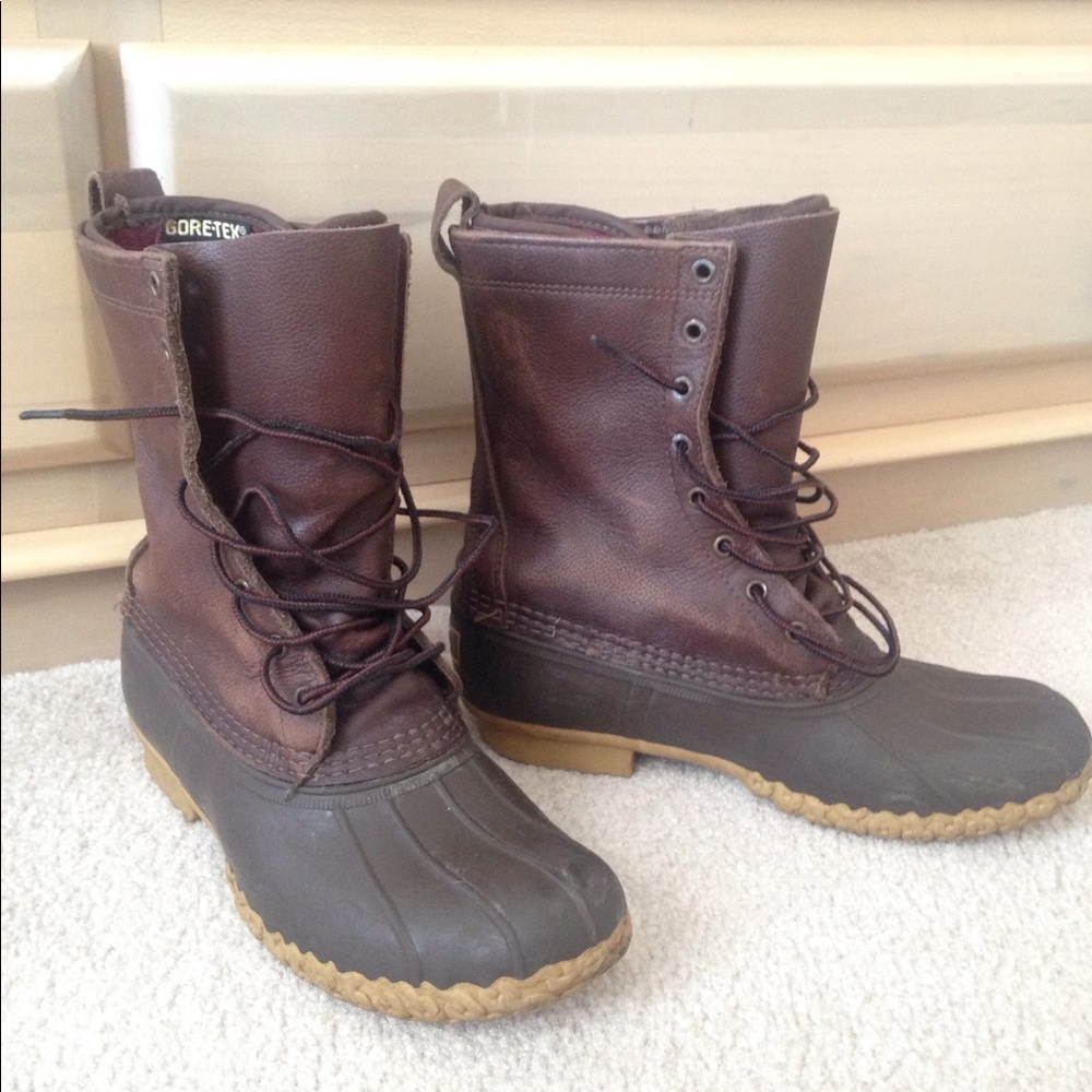 LL BEAN GorTex Thinsulate Duck boot