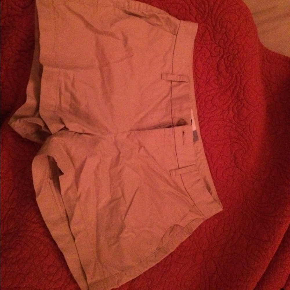 Tan shorts