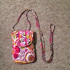 Vera Bradley crossbody wristlet