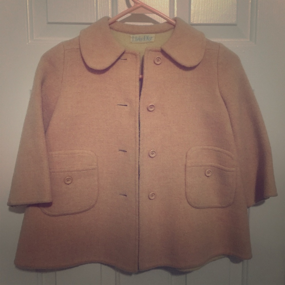 VINTAGE Baby Dior pea coat gorgeous!!