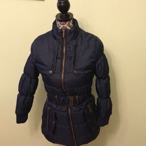 Girls winter ski coat