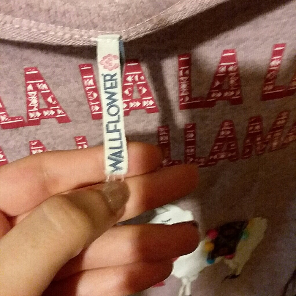 LLAMA CUTE CHRISTMAS SWEATER SMALL