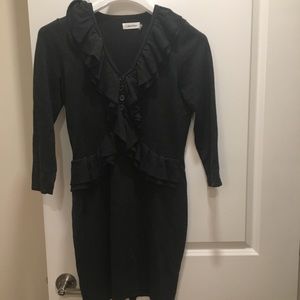 Dark Grey Calvin Klein Sweater Dress