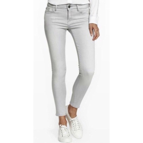 dl1961 margaux instasculpt ankle skinny jeans black