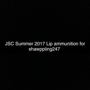 JSC Summer 2017 Collection Lip ammunition lipstick