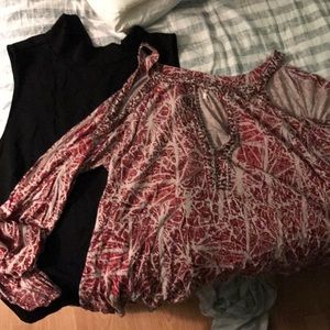 Two shirts excellent condition