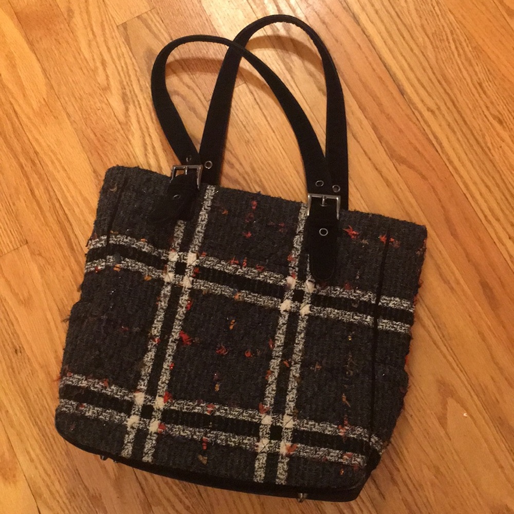 Vera Bradley Winter Wool Shoulder Bag