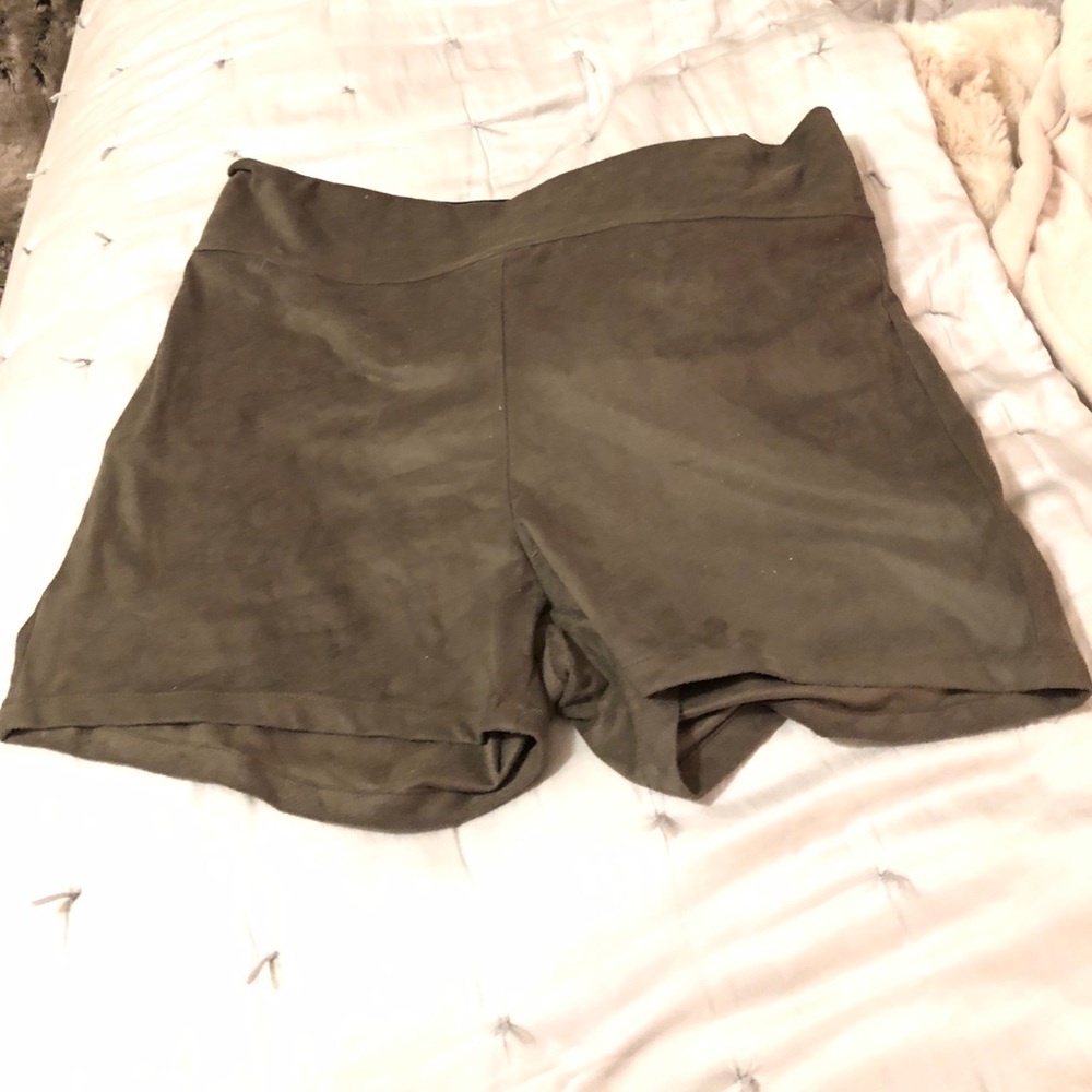 Otis & MacLain suede shorts