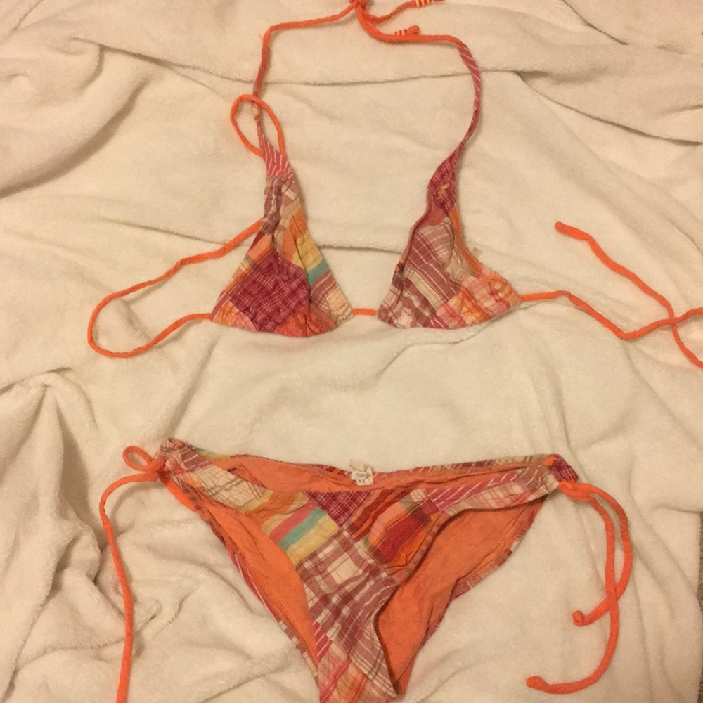 3 for $15 Cloth plaid American eagle swim suit