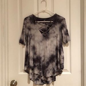 American Eagle Strappy Hi-Low Shirt