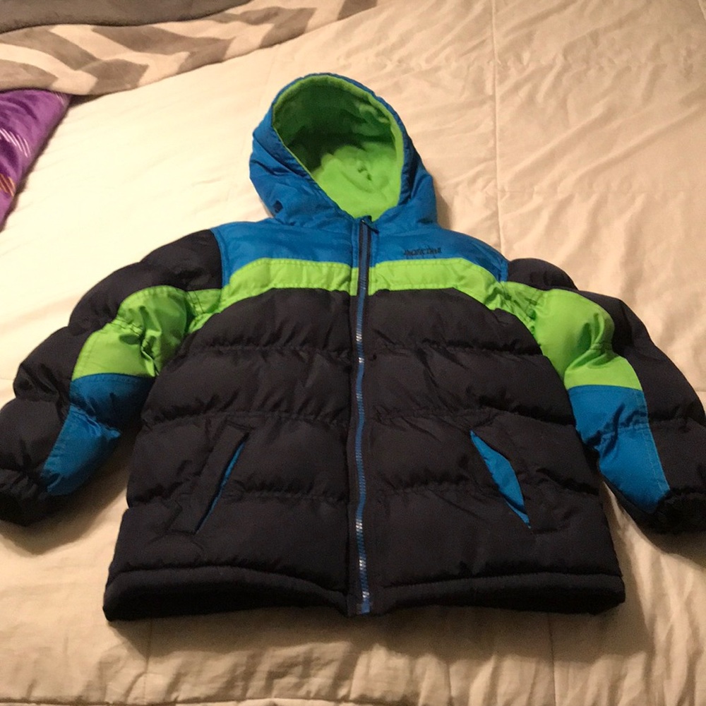 Puffy winter coat