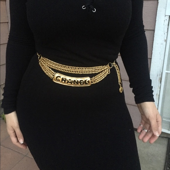 ❌SOLD❌ CHANEL Chain Belt + Necklace - Picture 6 of 8