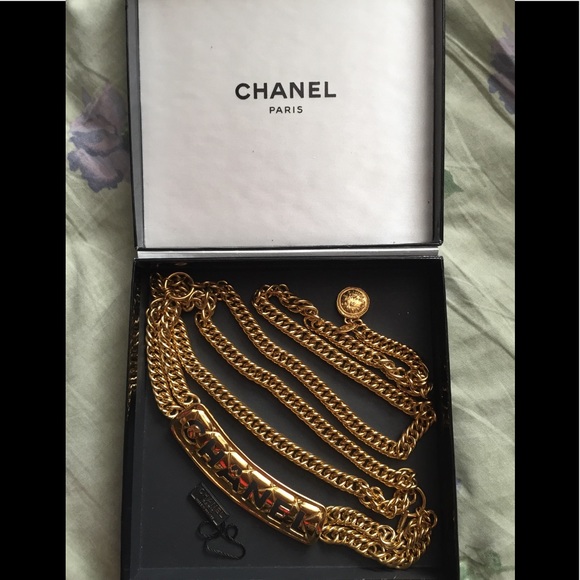 ❌SOLD❌ CHANEL Chain Belt + Necklace - Picture 4 of 8