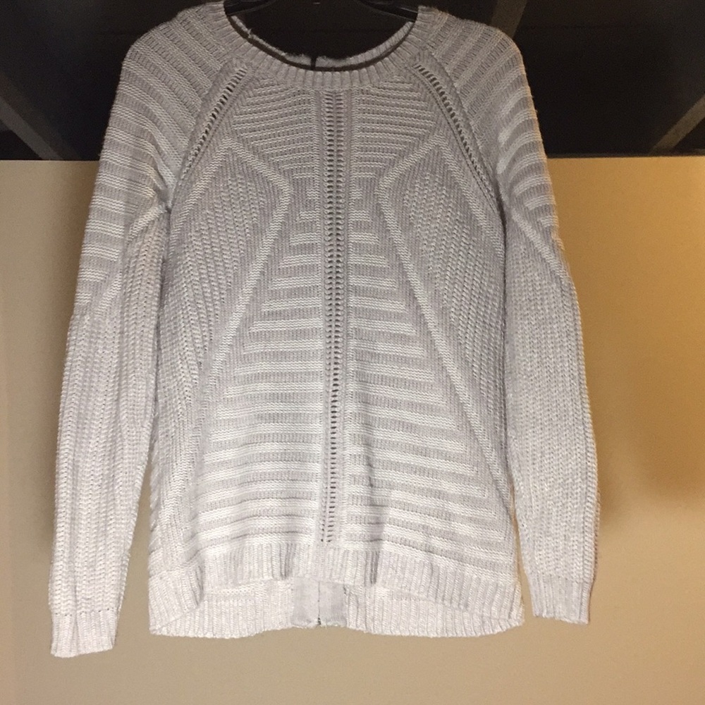 Sz small the limited zip up (back) sweater