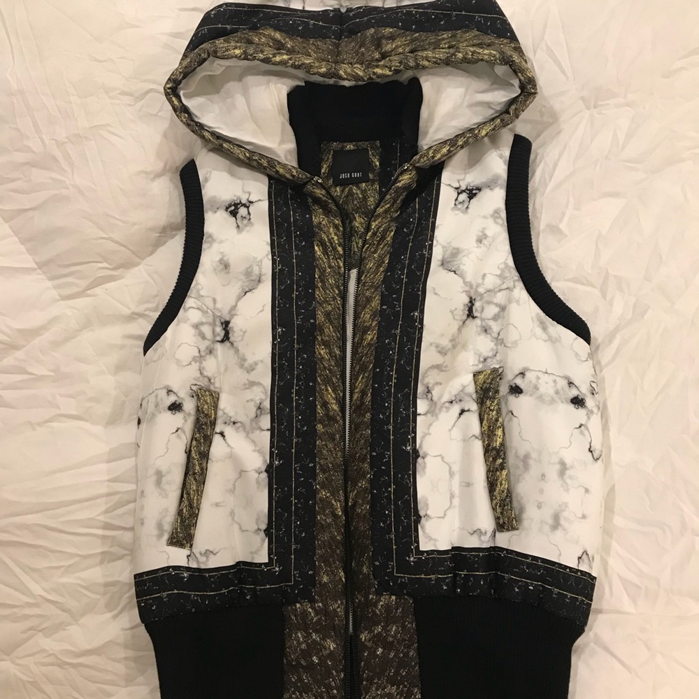 Josh Goot Marble Silk Vest
