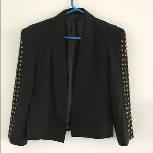 Blaque Label gold Studded blazer