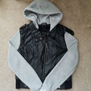 Last Kiss Faux Leather Jacket