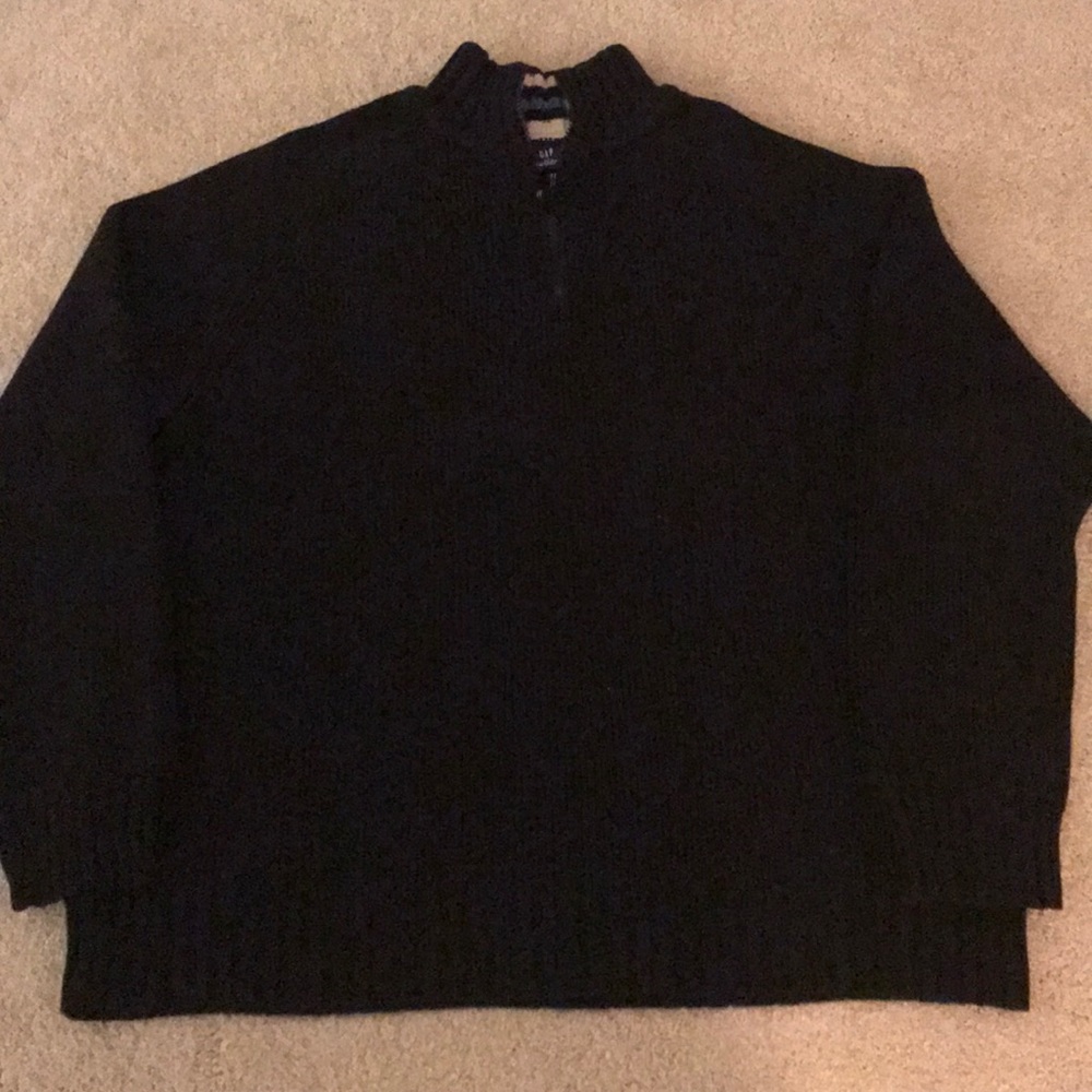 Gap navy blue blue sweater