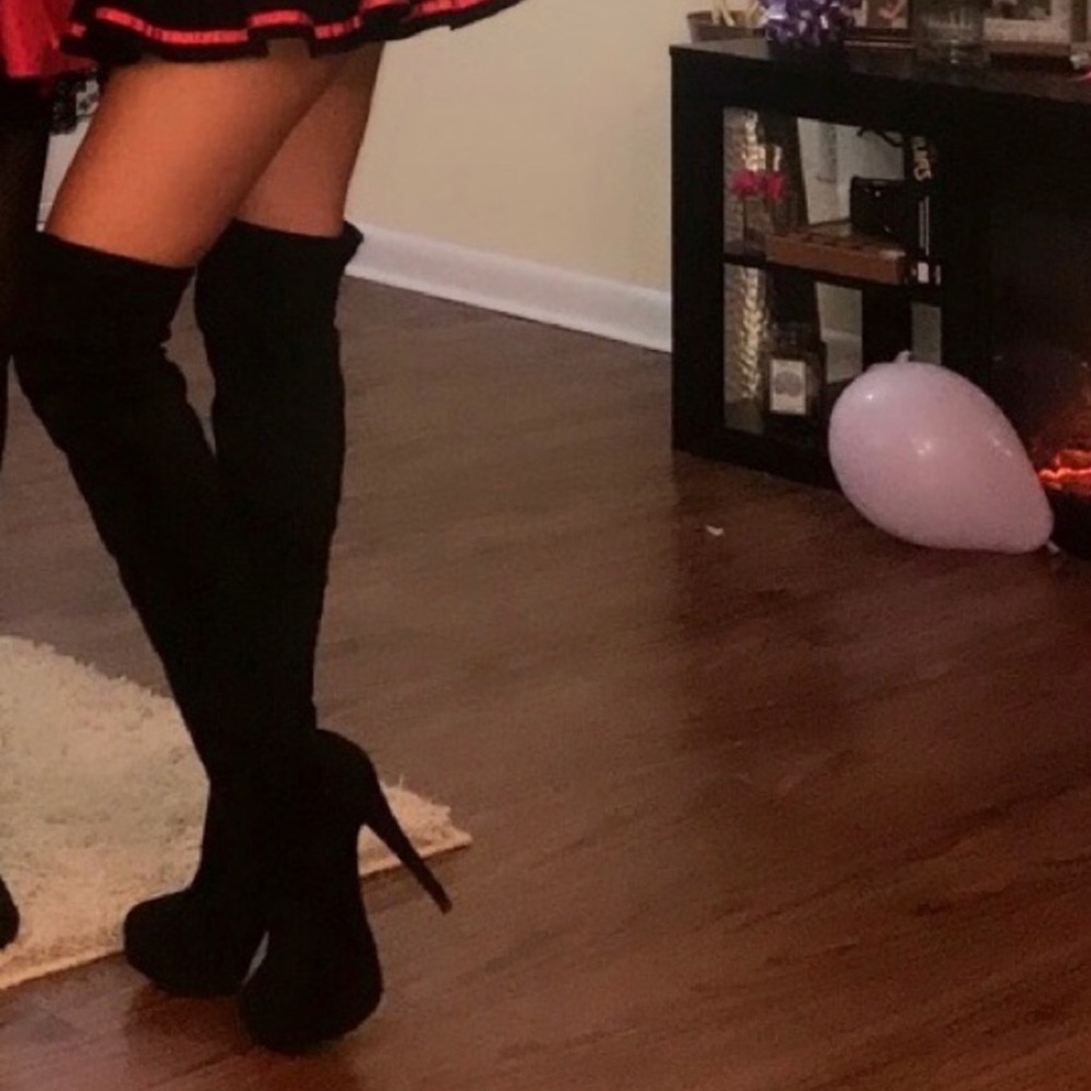 Over the knee boots