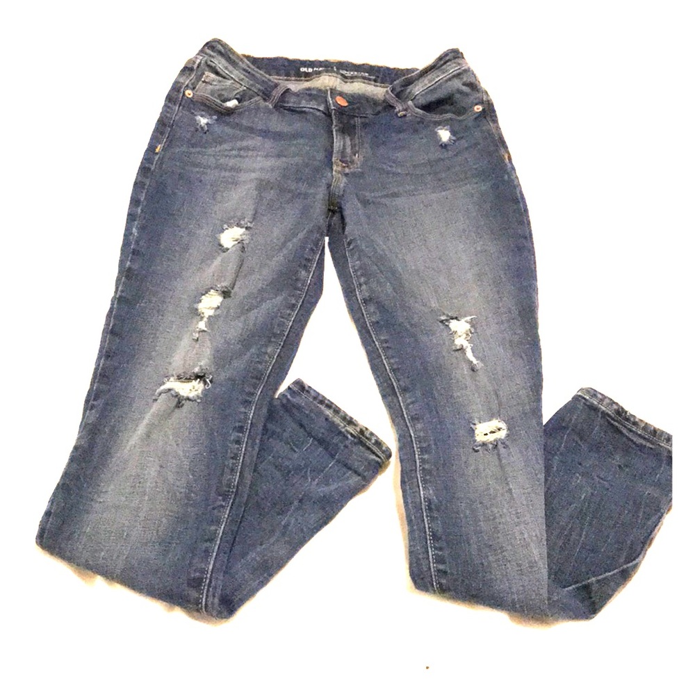 Super soft & comfy mid waist jeans!