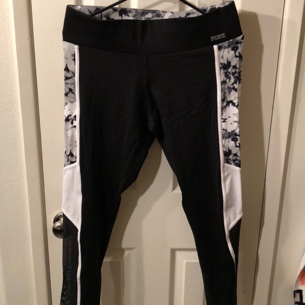 Pink workout pants