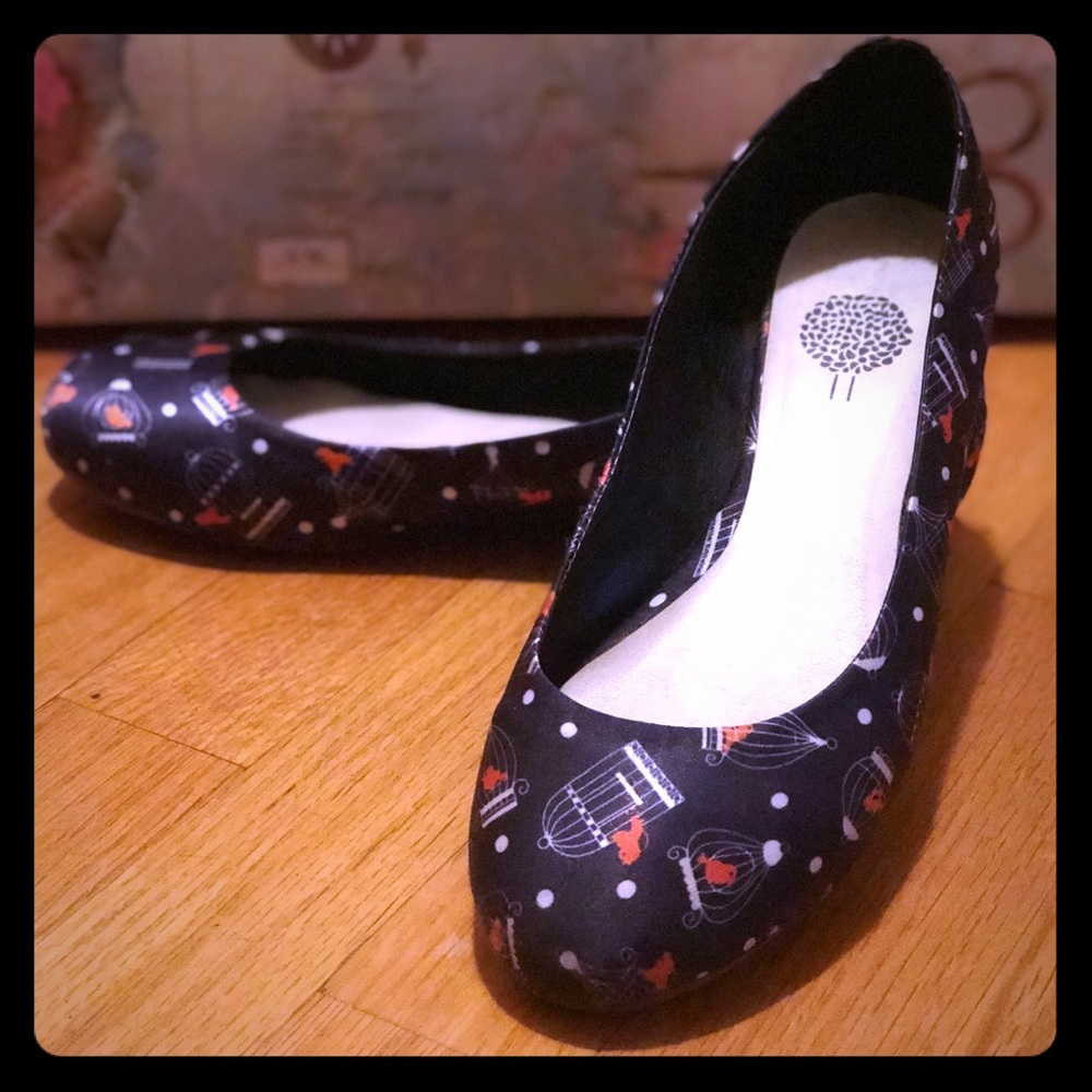 Satin flat ballet shoes - Pé de Castanha