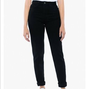 American Apparel Made in the USA High Waist Jeans