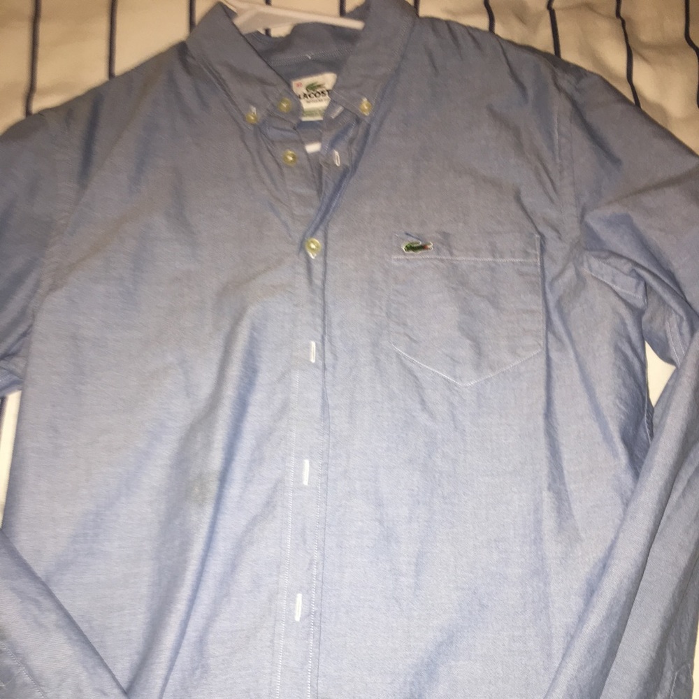 Men's lacoste button up