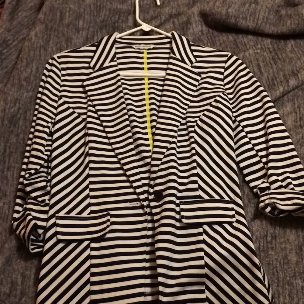Striped blazer