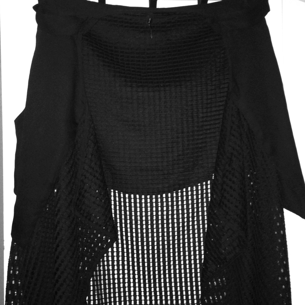 Black Gently Worn Duster Like New