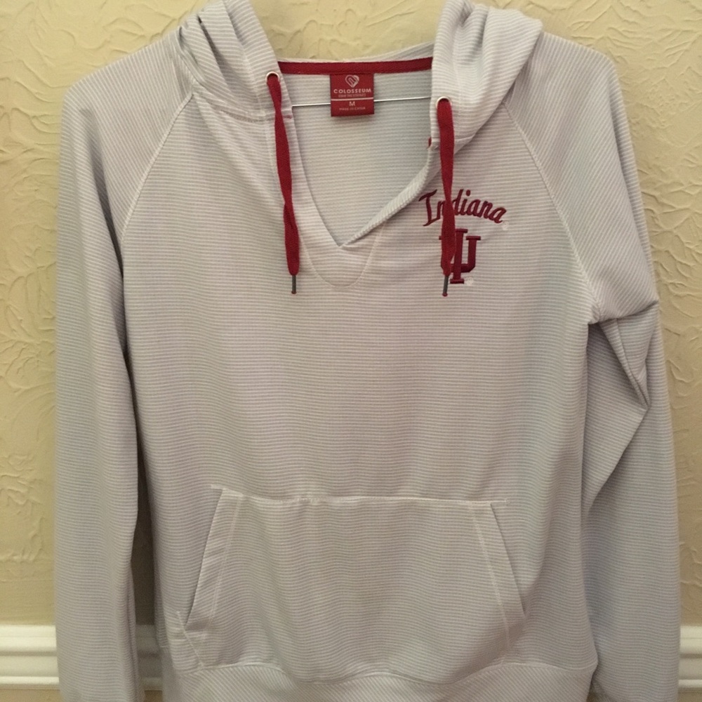 V-neck Indiana Hoosier hoodie